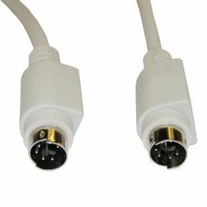 Câble Din 6 broches fil Saitek X52 Pro système de vol intégré PC ordinateur - Photo 1 sur 2
