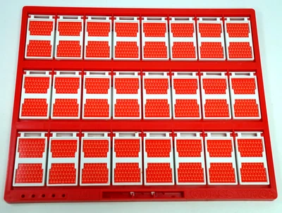 1991 ¿Adivina quién? Juego de mesa repuesto tablero rojo solamente pieza Foto 1 de 3