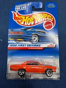 Hot Wheels 1998 '70 Roadrunner First Editions - Picture 1 of 2