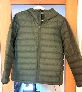 Lands' End Wanderweight Down Ultralight Packable Hooded Jacket - Mens Medium - Picture 1 of 6