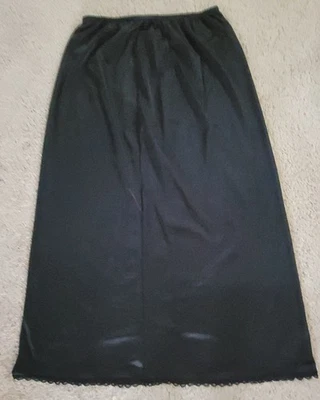 复古 Warner's Perfect Measure 黑色尼龙半滑 30  — 第 1/4 张图片