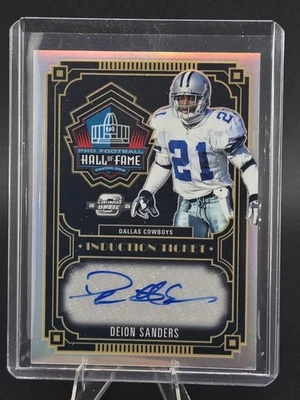 2023 Contenders Optic Football Induction Ticket Deion Sanders 25/25!!! - Image 1 of 4