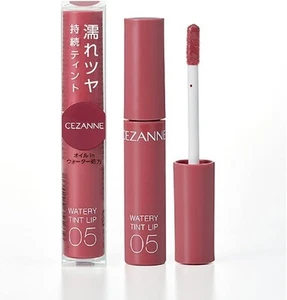 New CEZANNE Watery Tint Lip 4.0g 05 Plum Red from Japan - Picture 1 of 7