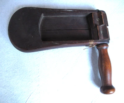 Antique Handmade Ratchet / Clacker Noisemaker signed  "J. W. Kerby" 1910 - 1920 - Image 1 of 4