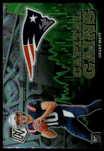 2024 Panini Mosaic #21 Drake Maye Capital Gains Mosaic - Picture 1 of 2
