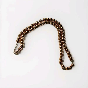15" 14K Yellow Gold-filled Beads on Chain Choker Necklace 20 Grams - Picture 1 of 5