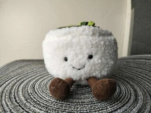 Jellycat SILLY SUSHI CALIFORNIA ROLL weicher Plüsch NICHT MEHR PRODUZIERT SELTEN Lebensmittel Sammlerstück - Bild 1 von 8
