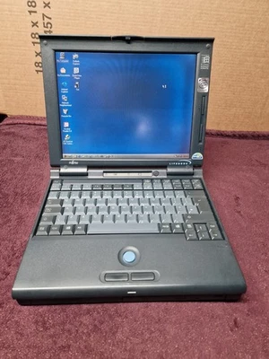 Vintage Fujitsu Lifebook 270Dx Laptop Pentium MMX Win98 200MHz Selten Sammlerstück - Bild 1 von 4