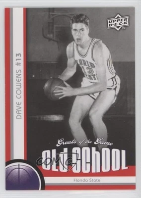 2009-10 Upper Deck Greats of the Game Old School Dave Cowens #143 Salón de la fama Foto 1 de 2