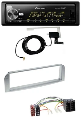 Pioneer Bluetooth DAB USB MP3 Autoradio für Alfa Romeo 147, GT - silbergrau - Bild 1 von 4