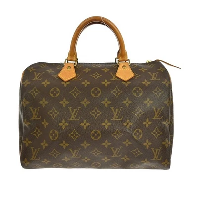 Louis Vuitton Monogram Speedy 30 Handbag M41526 TH0072 YQ03192 - Image 1 of 4