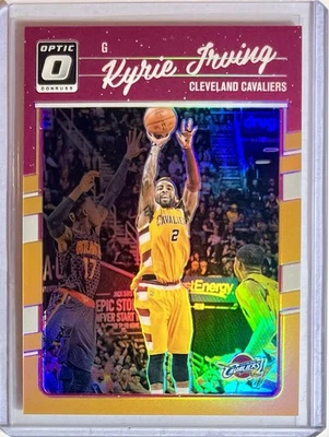 Kyrie Irving 2016-17 OPTIC HOLO ORANGE PRIZM /199 #17 | Optic 1st Yr Cavaliers - Image 1 of 3