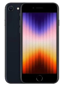Apple iPhone SE A2595 Midnight 64GB Unlocked - Zdjęcie 1 z 5