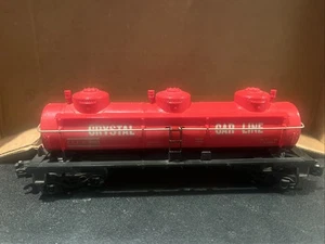 Lionel 6-9353 GAUGE O CRYSTAL CAR LINE 3 Dome Tank Car - Picture 1 of 7