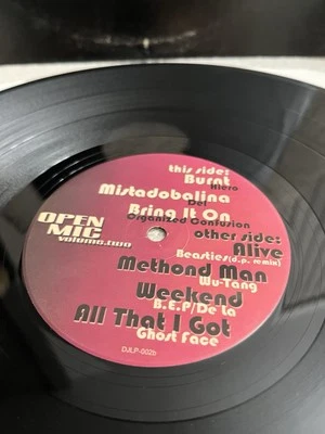 Various - Open Mic Volume Two 12” Ghostface, Wu-Tang, De La, B.E.P, Del, Hiero - Image 1 of 4