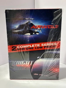 2 Complete Series - Airwolf + Knight Rider Complete Series DVD Set - Imagen 1 de 4