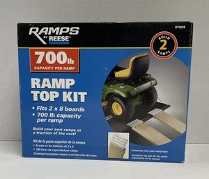 Ramp Top Kit Ramps By Reese 8 Inch 700 Pound Capacity Per Ramp 07009 New - Picture 1 of 9