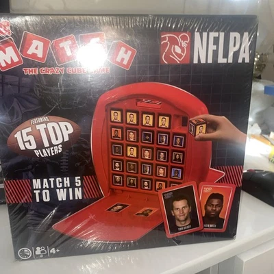 Top Trumps Match Game NFLPA The Crazy Cube Game Featuring 15 Top Players New - Image 1 of 2