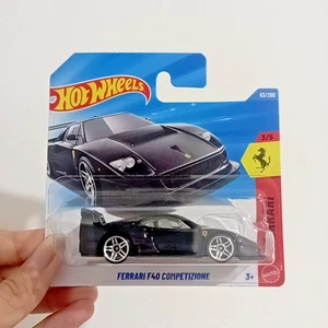Hot Wheels 2026 Case C Ferrari F40 Competizion Black - Short Card #63 - Picture 1 of 3