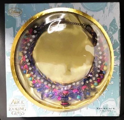 Gargantilha COLAR ALICE NO PAÍS DAS MARAVILHAS - Loja Disney Peça Oficial Aposentada - Imagem 1 de 4