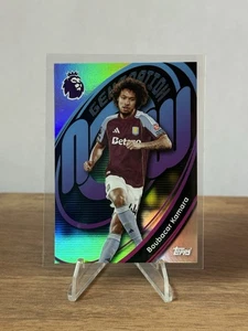 2025-26 Topps Premier League Generation Now HOLO #34 Boubacar Kamara, Aston Vill - Picture 1 of 2