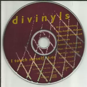 DIVINYLS I touch Myself ULTRA RARE 1990 USA PROMO Radio DJ CD single PRCD 3666 - Picture 1 of 1