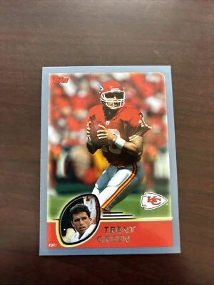 2003 Topps - Trent Green - Gold #34 - Rare Chiefs Legend Vintage - Image 1 of 2