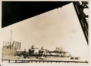 TOKYO c. 1940 - Port Industriel Shinjuku Japon - P 2660 - Foto 1 di 2