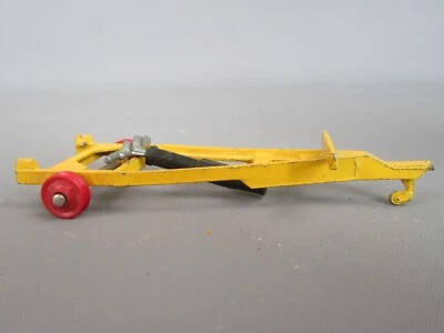 B452 Vintage Corgi 58 UK Chassis Gelb Original Für Beast Carrier Anhänger - Bild 1 von 4