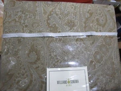 Funda nórdica Williams Sonoma tejida cachemira algodón seda completa reina neutra nueva Foto 1 de 2