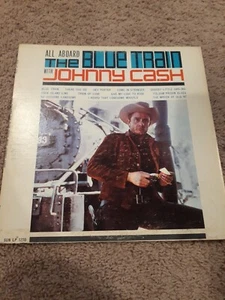 JOHNNY CASH all aboard the blue train, lp on SUN, 1963 - Picture 1 of 4