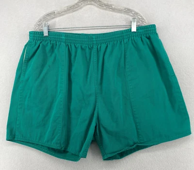 CANTERBURY OF NEW ZEALAND Shorts Men 48 Twill Rugby 5" Performance Cotton Green - Image 1 of 4