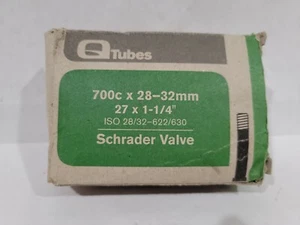 Q-Tubes 27X1-1/4" 700C x 28-32 Shrader Valve Height - Picture 1 of 4