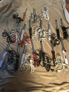 Lot Of 17 Curling Irons ! - Picture 1 of 4