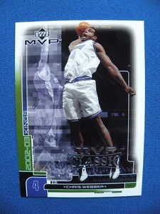 2002/03 UD MVP Classic Basketball Chris Webber Sacramento Kings #150 - Picture 1 of 6