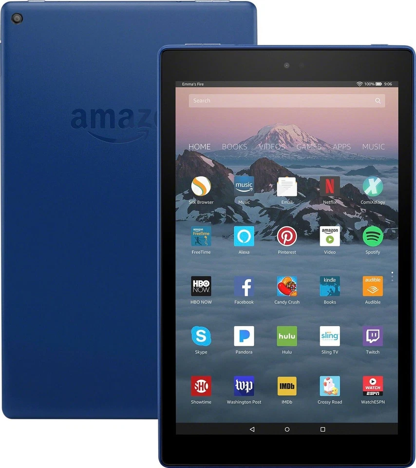 Amazon Fire HD 8 (7th Generation) 16GB, Wi-Fi, 8 inch - Marine Blue