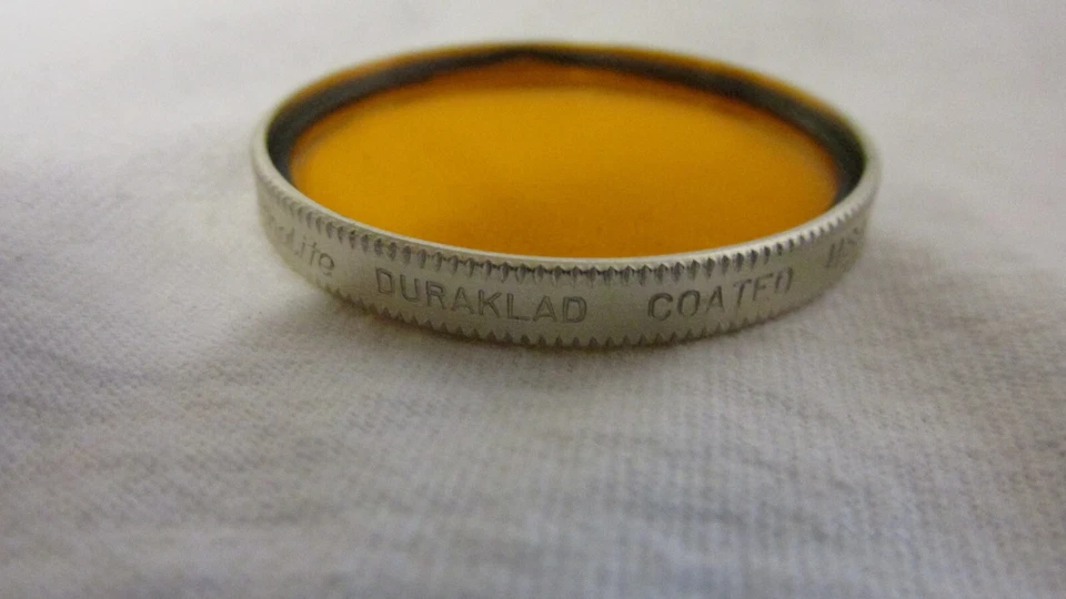 VINTAGE CAMERA FILTER ORANGE 0-2 15 G EDNALITE DURAKLAD COATED series 6 - Image 1 of 1