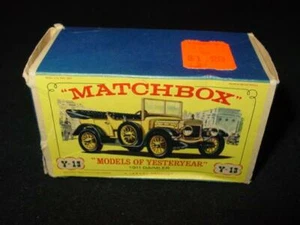 Vintage LESNEY Matchbox : Y-13 1911 DAIMLER car in Box #16 - Picture 1 of 8