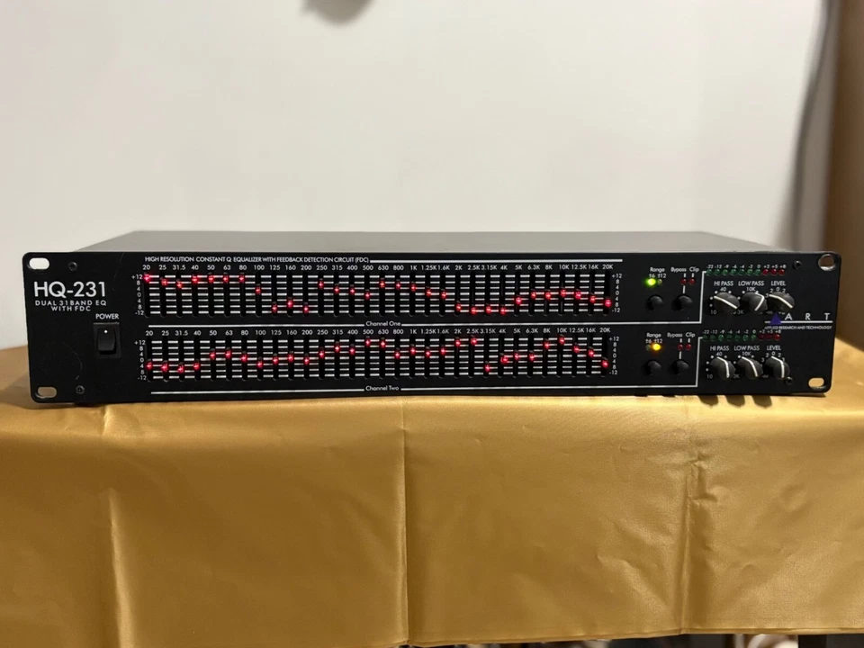 Art HQ231 Pro Dual Band Equalizer with feed back detection - Image 1 of 1
