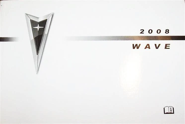Manuale Dell'Utente Originale OEM Per Pontiac Wave 2008 Nuovo - Immagine 1 di 1