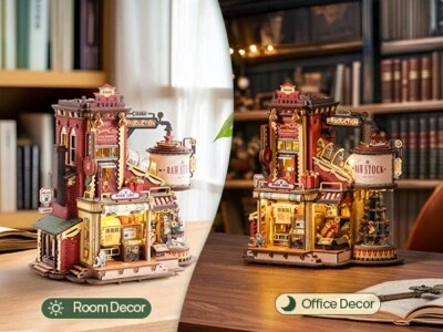 Robotime 3D Rompecabezas de Madera Juguete Regalo de Sueño Fábrica Hágalo Usted Mismo Caja de Música Niño Mamá Regalo Foto 1 de 4