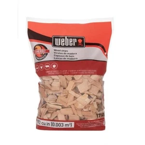 Cherry Wood Chips For Grill Outdoor Grilling BBQ Cooking Barbecue 2 lb Bag NEW - Picture 1 of 7