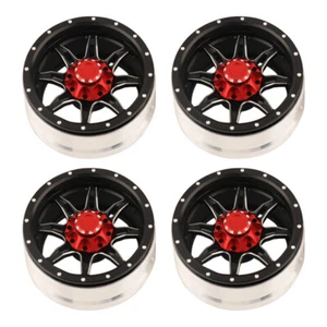 4PCS llanta 1.9 '' RC Rock Crawler Metal para 1/10 Axial SCX10 90046 TRX4 TF2 - Imagen 1 de 8