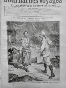 1890 1899 CAMBODGE MISSION TAUPIN PRINCE SI WOTTHA 1 JOURNAL ANCIEN - Picture 1 of 1