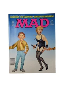 MAD Magazine #304 July 1991 Edward Scissorhands Godfather 3 - Picture 1 of 3