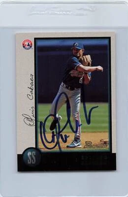 1998 Bowman #93 Orlando Cabrera Expos Signed Auto *G6046 - Image 1 of 2