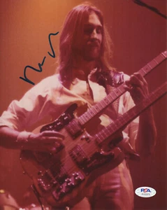 MIKE RUTHERFORD ICONIC "GENESIS" GUITARIST & SINGER RARE SIGNED PHOTO PSA - Picture 1 of 3