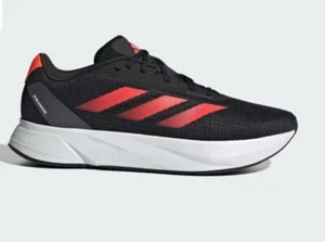 Adidas Men’s DURAMO SL SHOES Black/Red Size 10.5 New - Picture 1 of 9