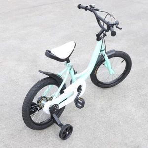 16 Zoll Kinderfahrrad Jungen Jungs Grün Kinder Fahrrad mit Stützräder Geschenk - Bild 1 von 8