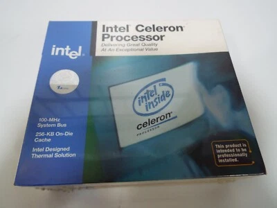 Intel Celeron Prosessor 1A GHz FC-PGA2 256 KB 100 MHz - Image 1 of 4